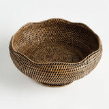 Napa  BURMA RATTAN FOOTED BOWL