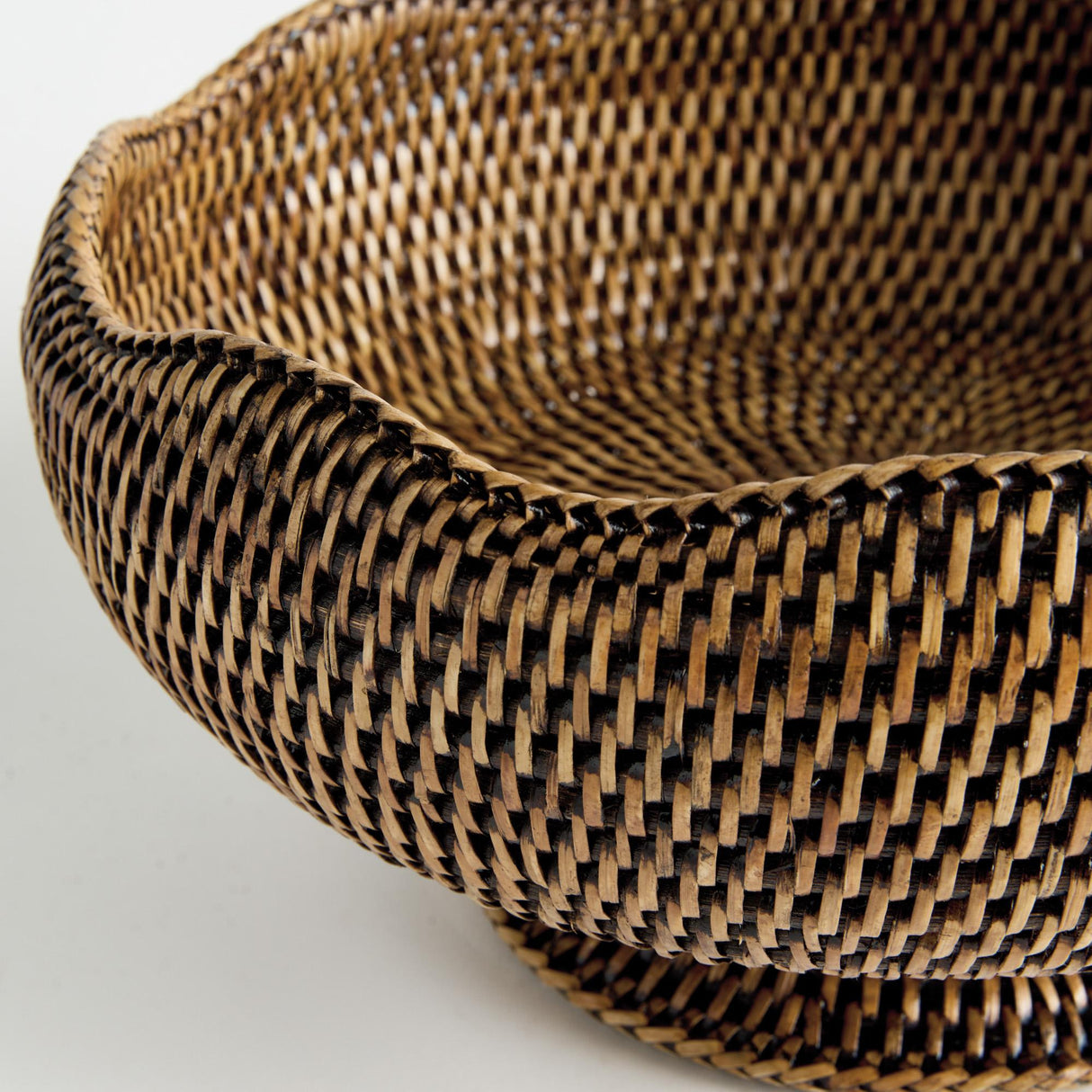Napa  BURMA RATTAN FOOTED BOWL