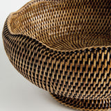 Napa  BURMA RATTAN FOOTED BOWL
