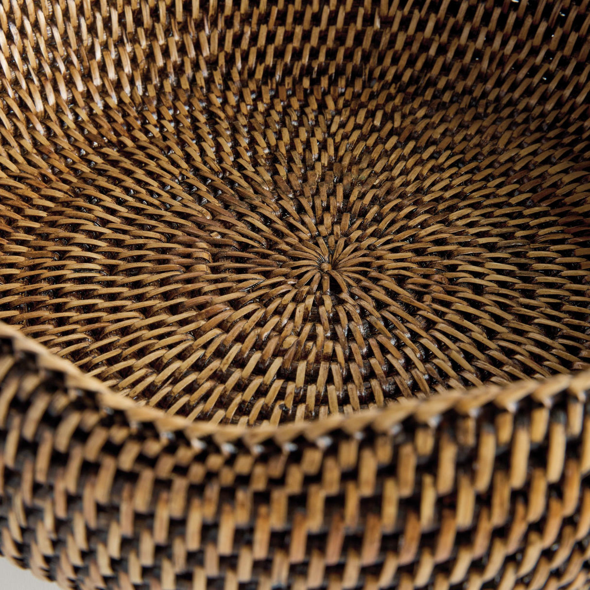 Napa  BURMA RATTAN FOOTED BOWL