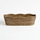 Napa  BURMA RATTAN OVAL CACHEPOT