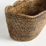 Napa  BURMA RATTAN OVAL CACHEPOT