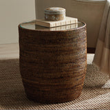 Napa  BURMA RATTAN SIDE TABLE