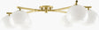 Surya Arboris ABRS-006 26"L x 38"W x 11"H Ceiling Lighting