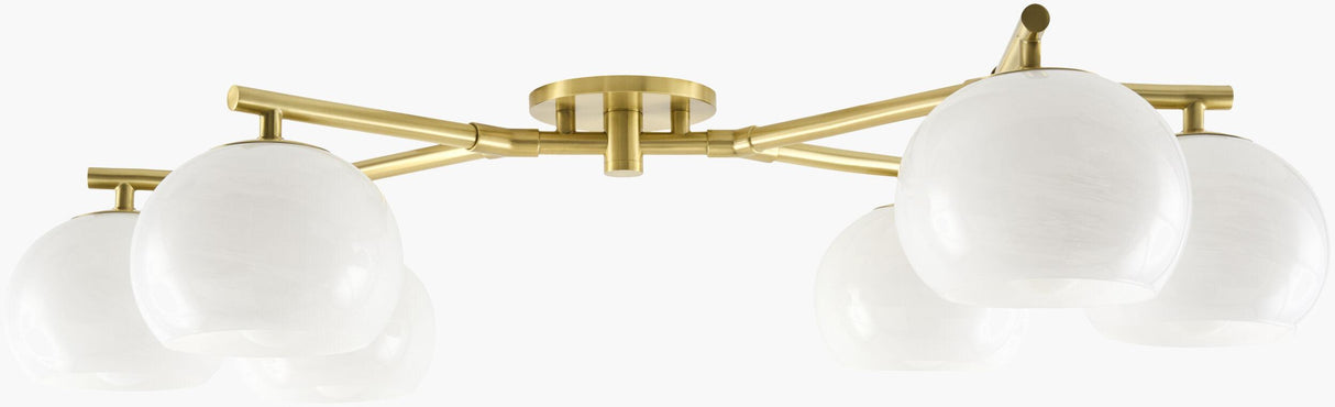 Surya Arboris ABRS-006 26"L x 38"W x 11"H Ceiling Lighting