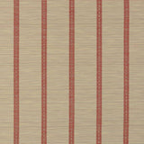 Zoffany Bellagio Stripe Sandstone/Russet Fabric