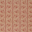 Zoffany Filigree Bellagio Stripe Sandstone/Russet Fabric