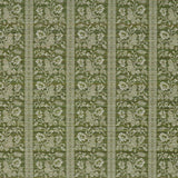Zoffany Filigree Bellagio Stripe Evergreen Fabric