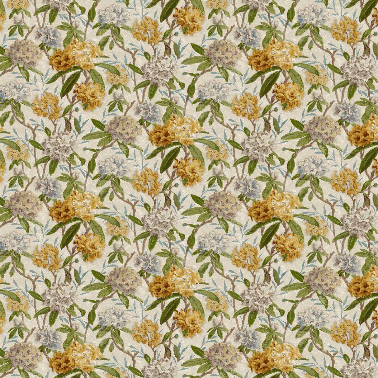 Zoffany Azalea Path Primrose/Evergreen Fabric