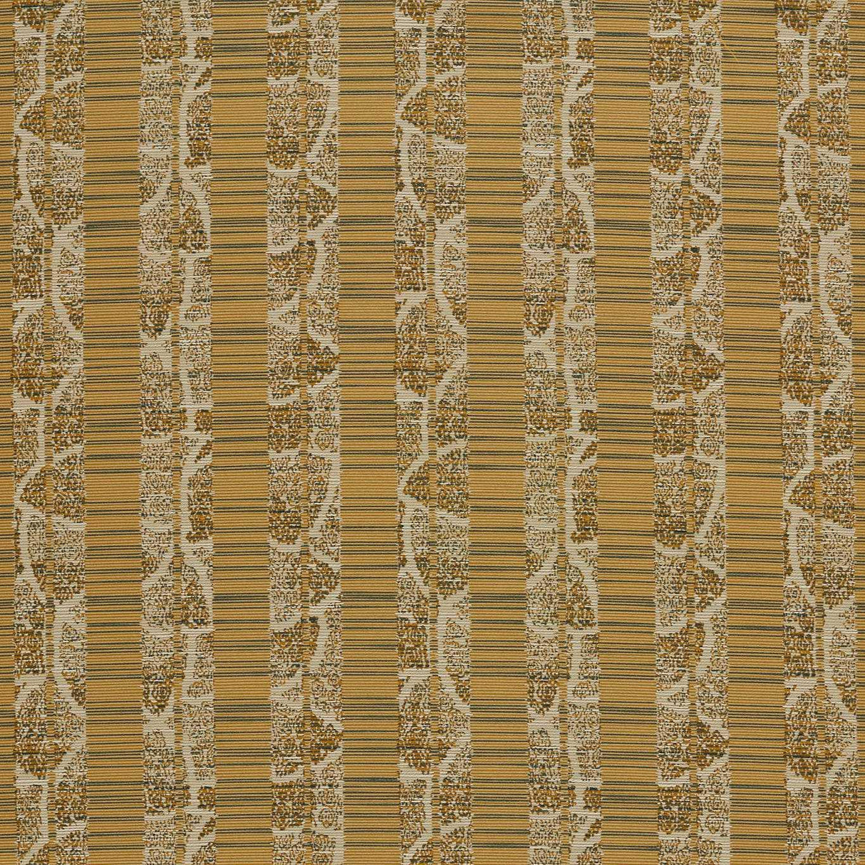Zoffany Kyoto Stripe Silk Yellow Fabric