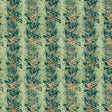 Zoffany Lily Stripe Archive Green Fabric