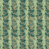 Zoffany Lily Stripe Archive Green Fabric