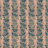 Zoffany Lily Stripe Archive Coral Fabric