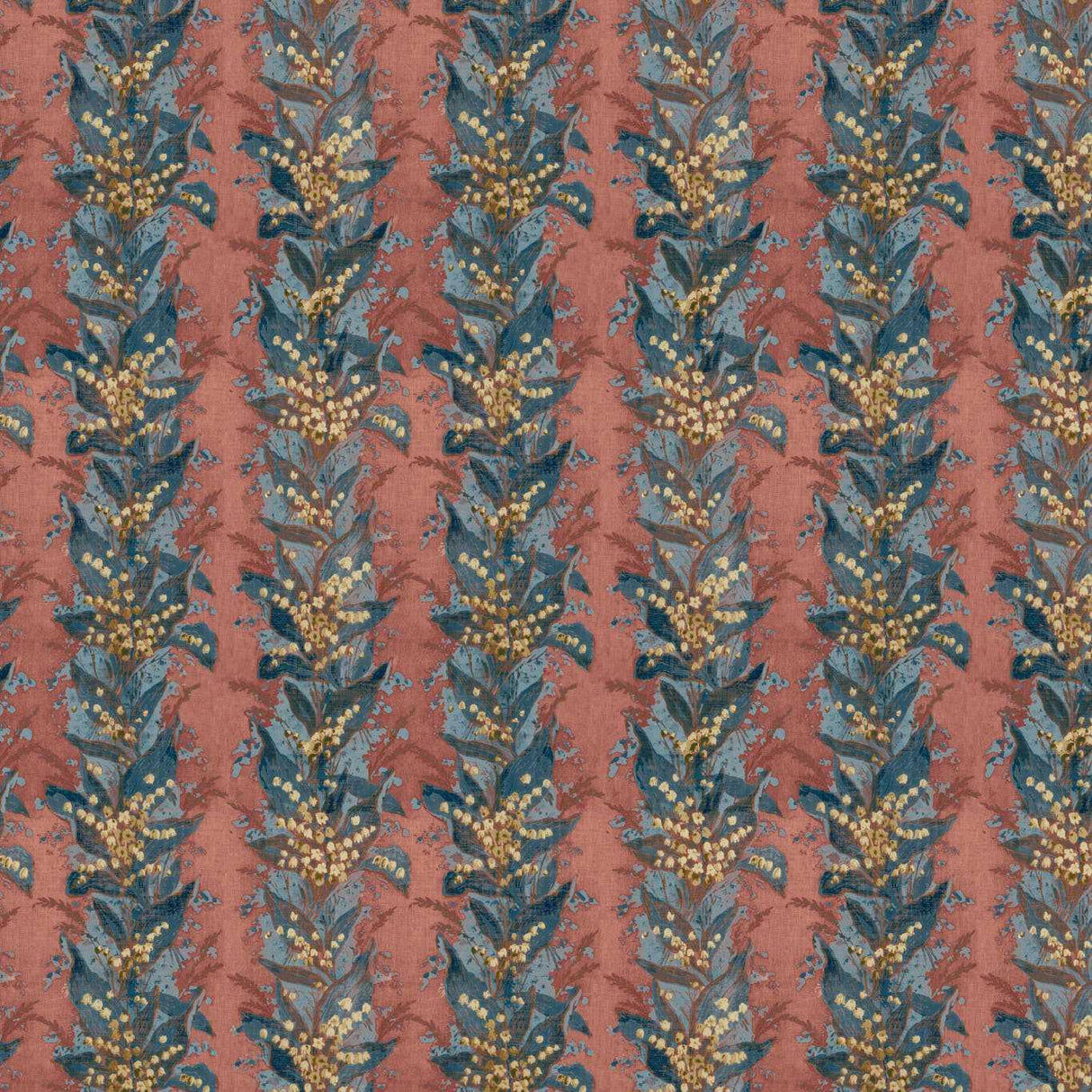 Zoffany Lily Stripe Rouge Fabric