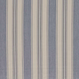 Zoffany Parasol Stripe Denim/Stone Fabric