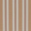 Zoffany Parasol Stripe Sandstone/Russet Fabric
