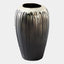 Surya GV Selena Selena Textured Silver and Graphite Vase-Med 11"H x 6"W x 6"D Vase