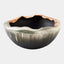 Surya GV Selena Selena Textured Silver and Graphite Bowl 9"H x 13"W x 13"D Decorative Bowl