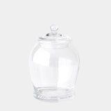 Surya GV Lionel Lionel Glass Lidded Canister 9"H x 6"W x 6"D Bottle/Jar