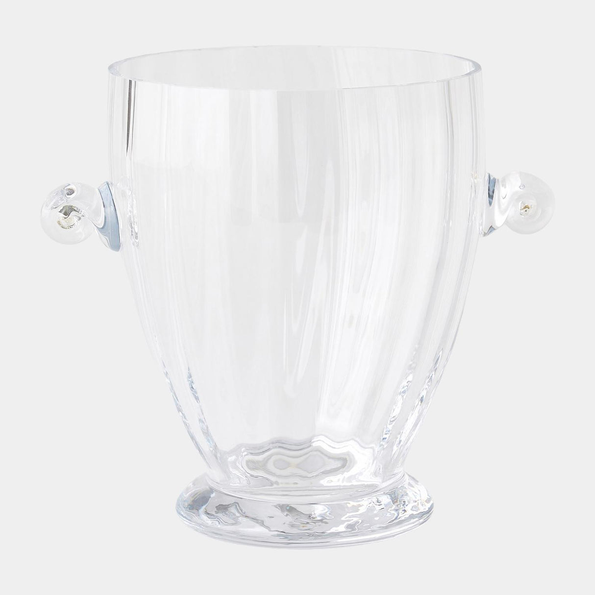 Surya GV Rolled Handle Rolled Handle Ice Bucket 10"H x 8"W x 8"D Serveware