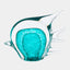 Surya GV Coralfish Coralfish Glass Sculpture-Green 7"H x 3"W x 8"D Decorative Sculpture