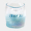 Surya GV Woozy Woozy Vase-Clear/Blue 6"H x 6"W x 6"D Vase