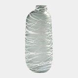 Surya GV Palmata Palmata Vase-Gray 15"H x 6"W x 7"D Vase