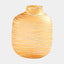 Surya GV Palmata Palmata Vase-Amber 11"H x 9"W x 9"D Vase