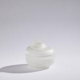 Surya GV Palmata Palmata Vase-White 8"H x 9"W x 9"D Vase