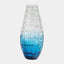 Surya GV Ombre Ombre Blue Vase w/Clear Grid 17"H x 8"W x 8"D Vase