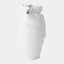 Surya GV Tousle Ruffle Top Vase-White 13"H x 7"W x 7"D Vase