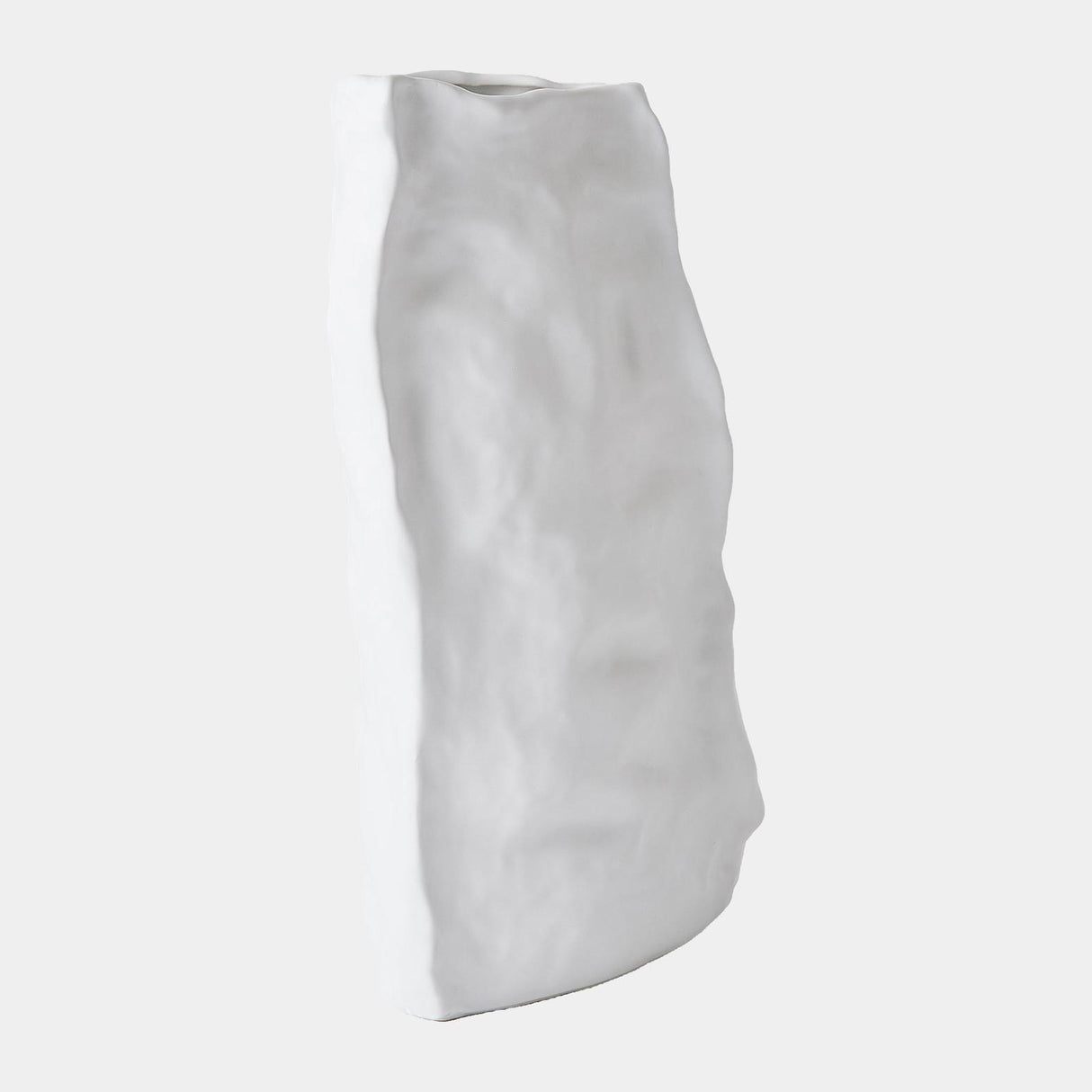 Surya GV Fremmy Woozy Vase-White 13"H x 4"W x 7"D Vase