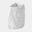 Surya GV Fremmy Woozy Vase-White 9"H x 5"W x 7"D Vase