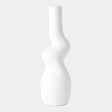 Surya GV Crooked Crooked Vase-White 30"H x 9"W x 10"D Vase