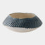Surya GV Aiden Aiden Etched Blue Rimed Planter 5"H x 12"W x 12"D Decorative Bowl