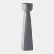 Surya GV Cupped Cupped Vase-Dark Gray 24"H x 6"W x 6"D Vase