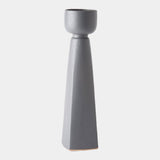 Surya GV Cupped Cupped Vase-Dark Gray 24"H x 6"W x 6"D Vase