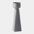 Surya GV Cupped Cupped Vase-Dark Gray 20"H x 6"W x 6"D Vase