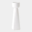 Surya GV Cupped Cupped Vase-White 20"H x 6"W x 6"D Vase