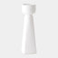 Surya GV Cupped Cupped Vase-White 20"H x 6"W x 6"D Vase