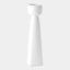 Surya GV Cupped Cupped Vase-White 24"H x 6"W x 6"D Vase