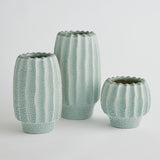 Surya GV Echinus Echinus Vase-Green 6"H x 6"W x 6"D Vase
