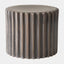 Surya GV Perry Perry Gear Stool-Matte Brown-Wide 13"H x 16"W x 16"D Accent Table