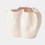 Surya GV Pinched Ceramic Pinched Vase 9"H x 13"W x 13"D Vase