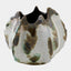 Surya GV Pinched Ceramic Pinched Vase-Green 9"H x 10"W x 10"D Vase