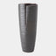 Surya GV Split Split Vase-Metallic Black 17"H x 6"W x 6"D Vase