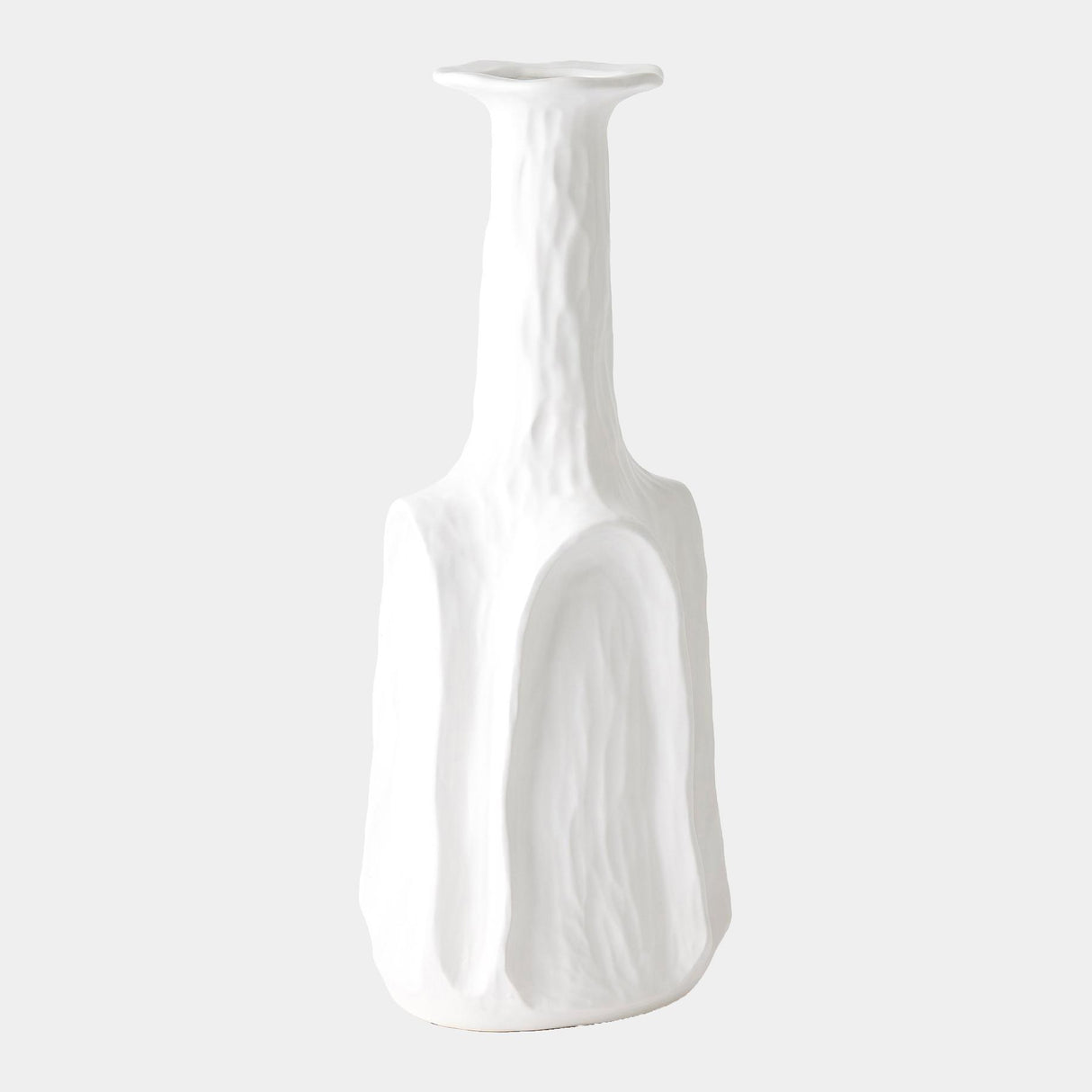 Surya GV Colosseum Colosseum Vase-White 22"H x 8"W x 8"D Vase