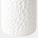 Surya GV Brorie Brorie Chiseled Garden Stool-White 20"H x 15"W x 15"D Garden Stool