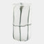 Surya GV Crooked Line Crooked Line Grid Vase 12"H x 6"W x 6"D Vase