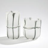 Surya GV Crooked Line Crooked Line Grid Vase 8"H x 8"W x 8"D Vase